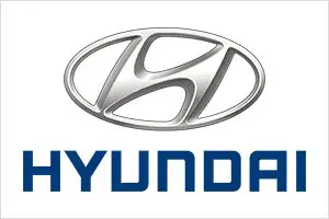 Hyundai logo and illustration on a white background