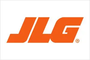 JLG logo and illustration on a white background