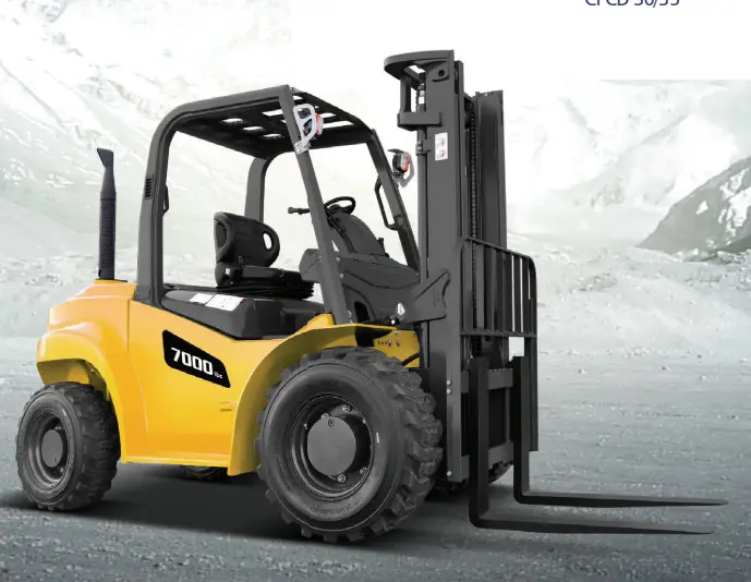 Photo of a CHL Heavy Duty Forklift powered by diesel